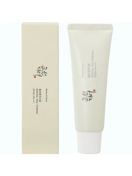 واقي شمس بيوتي اوف جوسون الكوري بخلاصة الأرز و البروبيوتيك - عامل حماية (SPF50+) - 50 مل