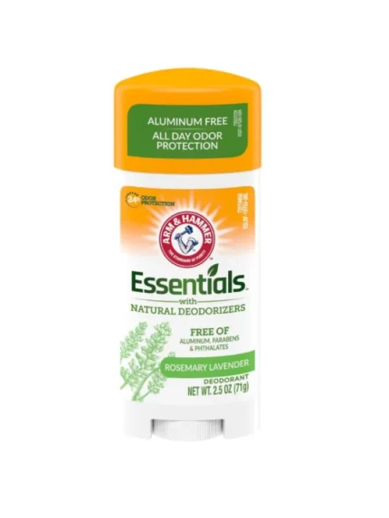 مزيل العرق Arm & Hammer Essentials روزماري لافندر، 71 جرام
